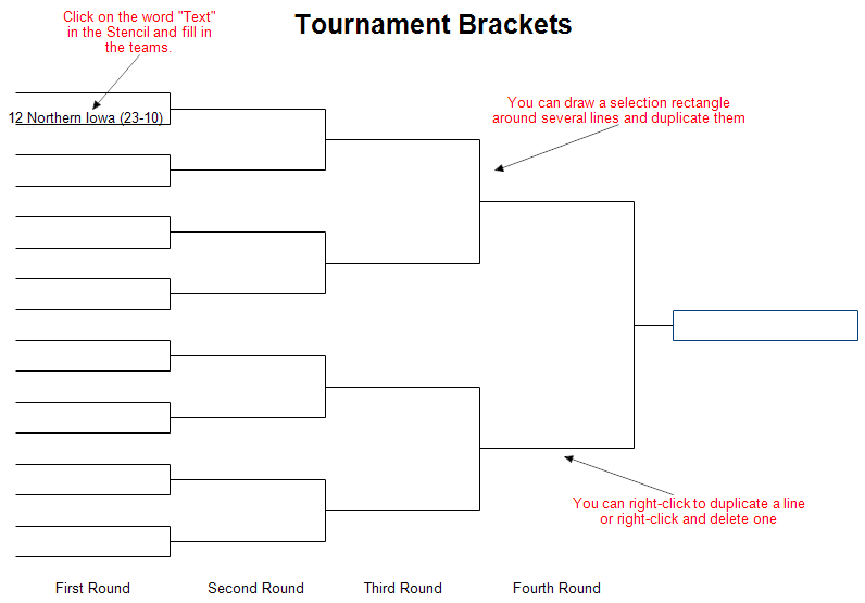 Tournament Brackets Template